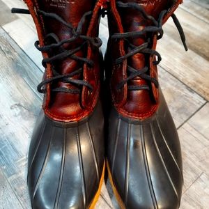 Sperry women's duck boots sts91176 sz 10